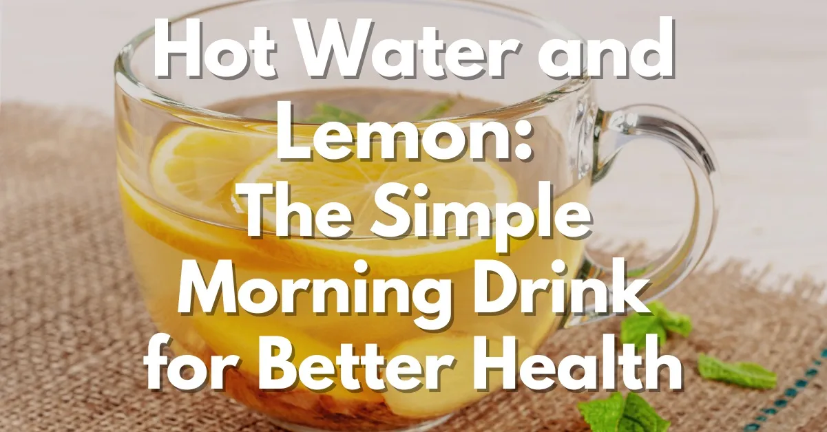 hot lemon water