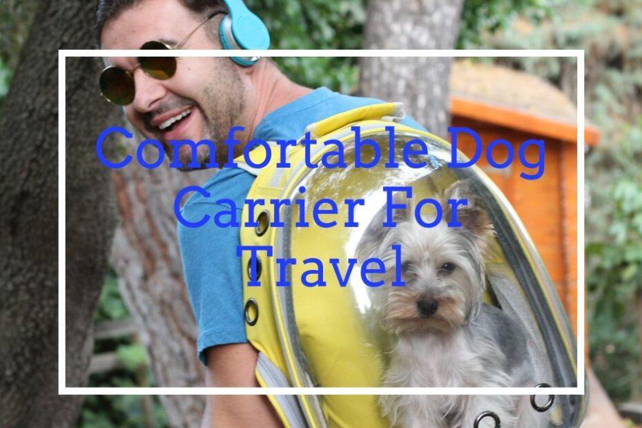 Comfortable Dog Carrier For Travel
