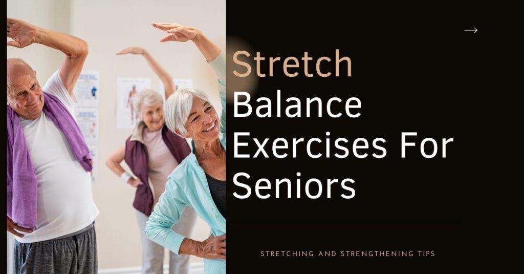 balance exercises for seniors, calories burned