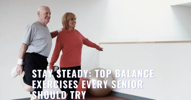 balance exercises for seniors