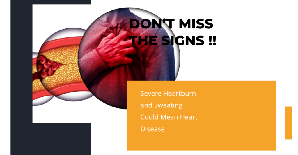 Heartburn, heart disease symptoms