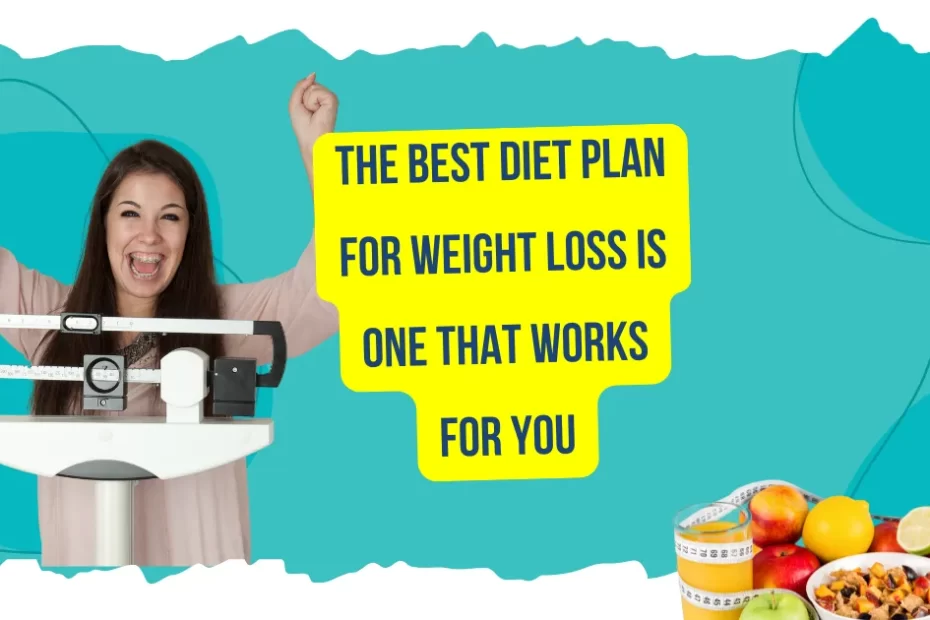 diet plan for weight loss