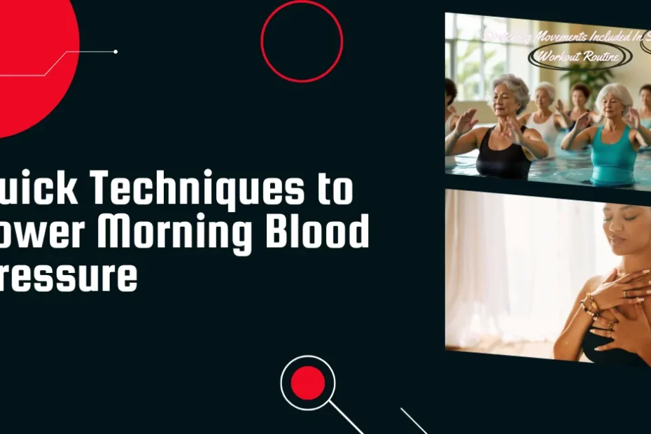 lower blood pressure in the morning