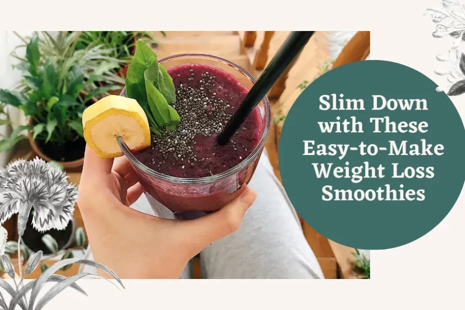 smoothies to lose weight