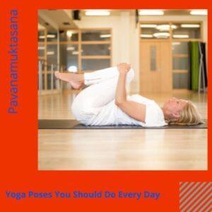 Yoga poses - Pavanamuktasana