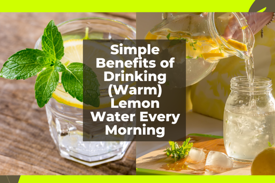 benefits of lemon water