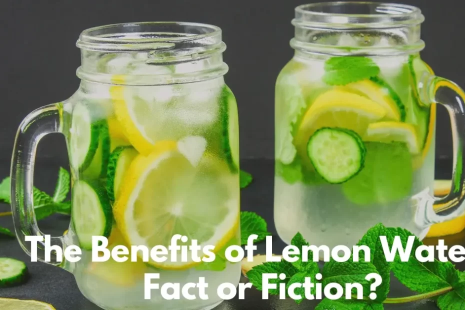 benefits of lemon water