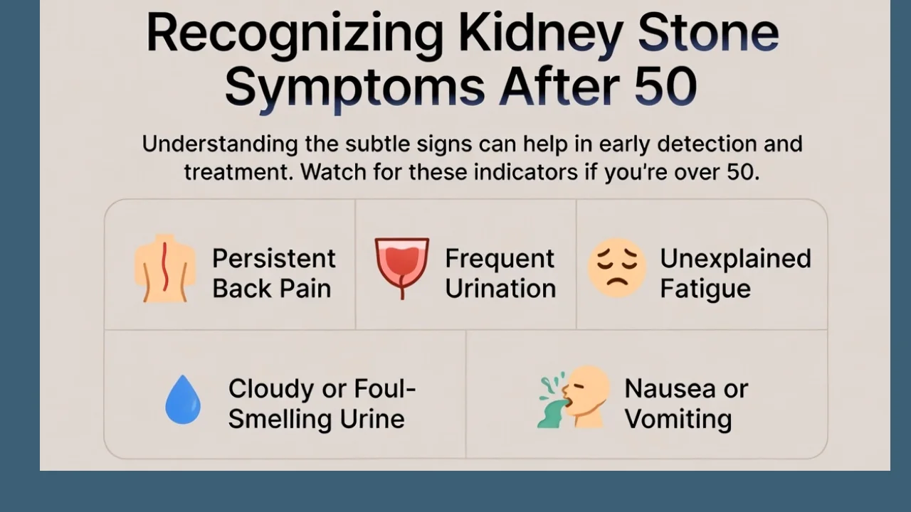 Kidney Stone Symptoms After 50