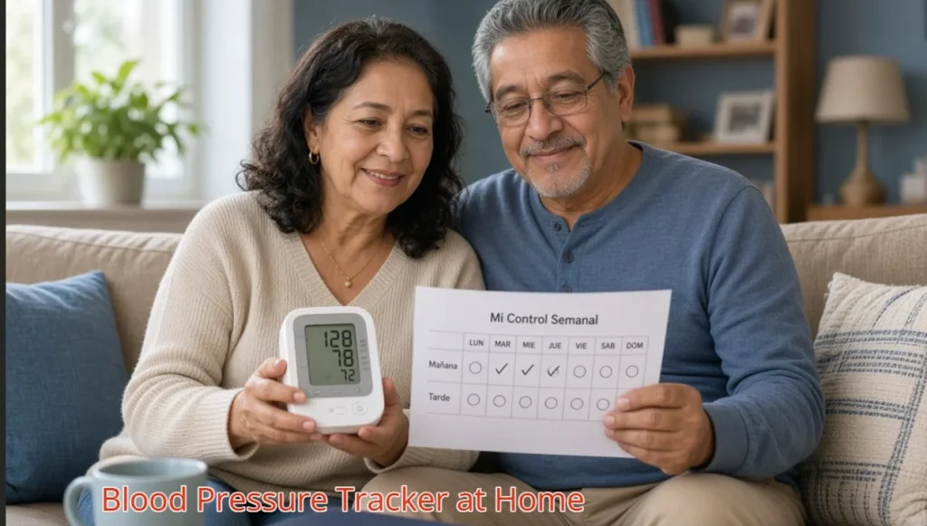 blood pressure tracker at home