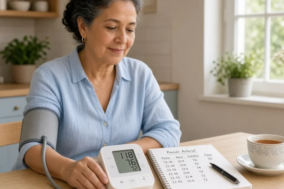 blood pressure tracker at home