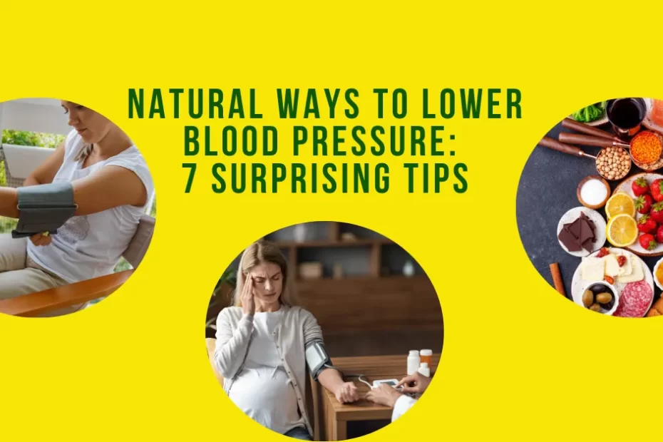 Natural Ways To Lower Blood Pressure