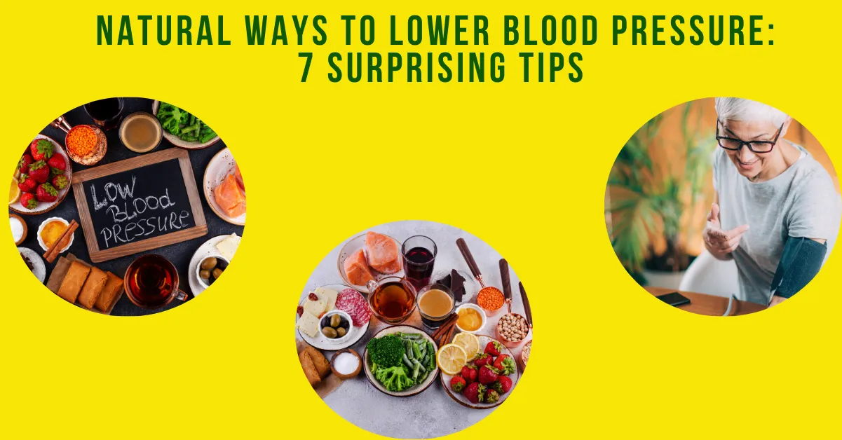 Natural Ways To Lower Blood Pressure