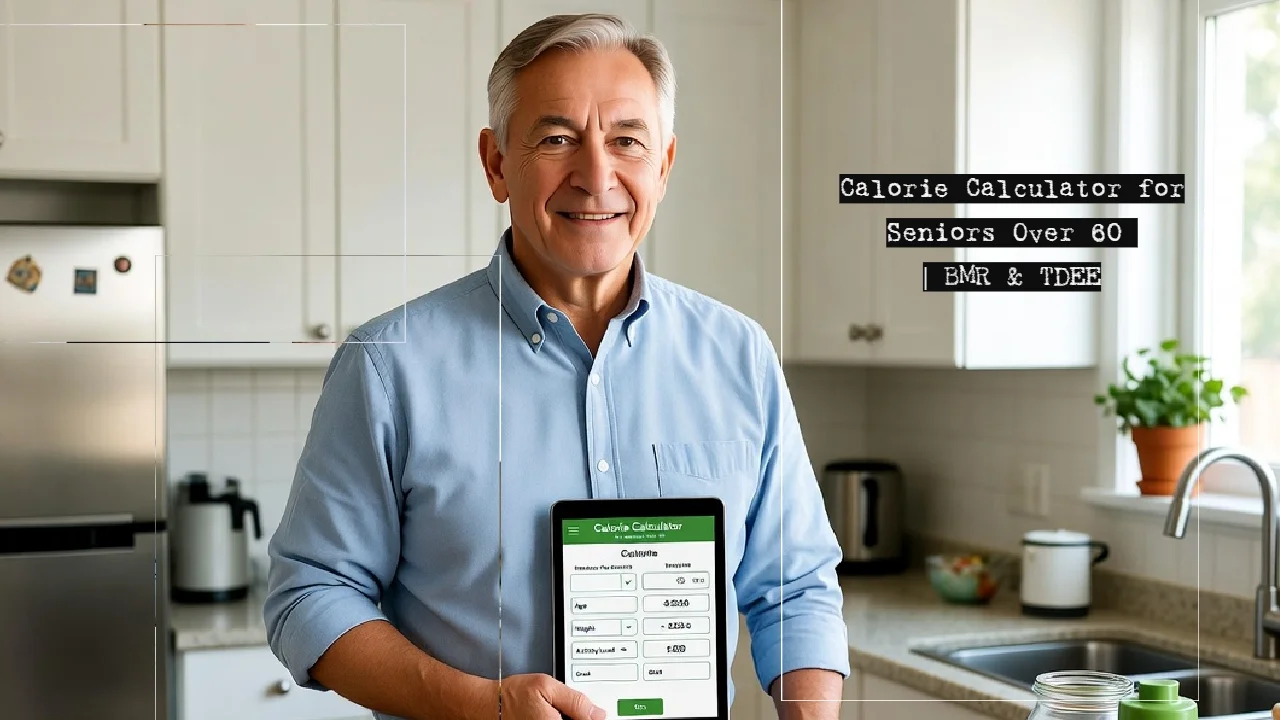 Calorie Calculator for Seniors Over 60 | BMR & TDEE