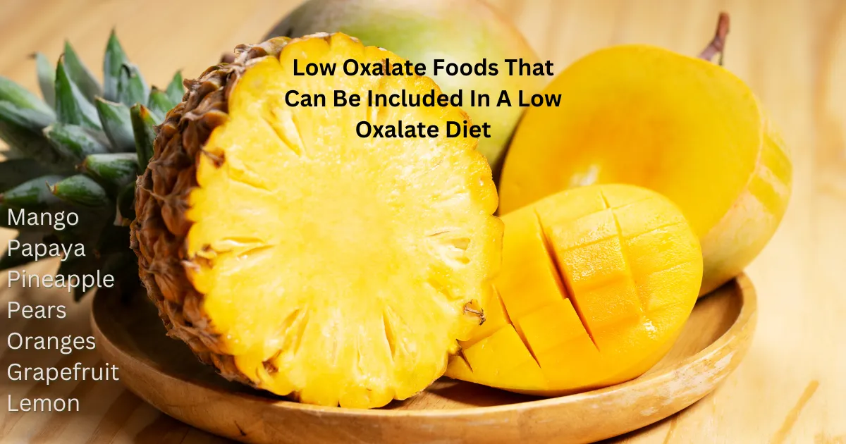 oxalate rich foods