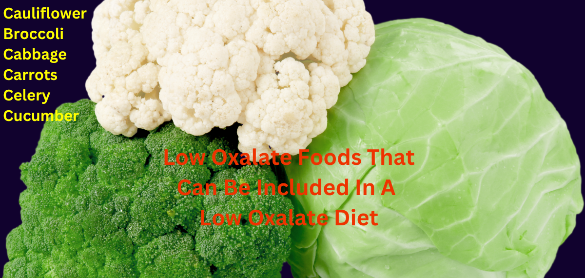 low oxalate diet, oxalate rich foods