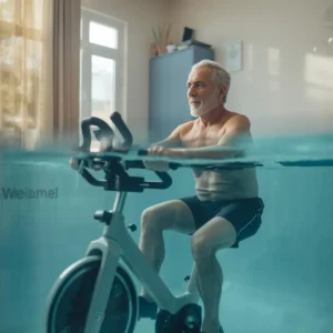 Water Exercises for Seniors, water cycling