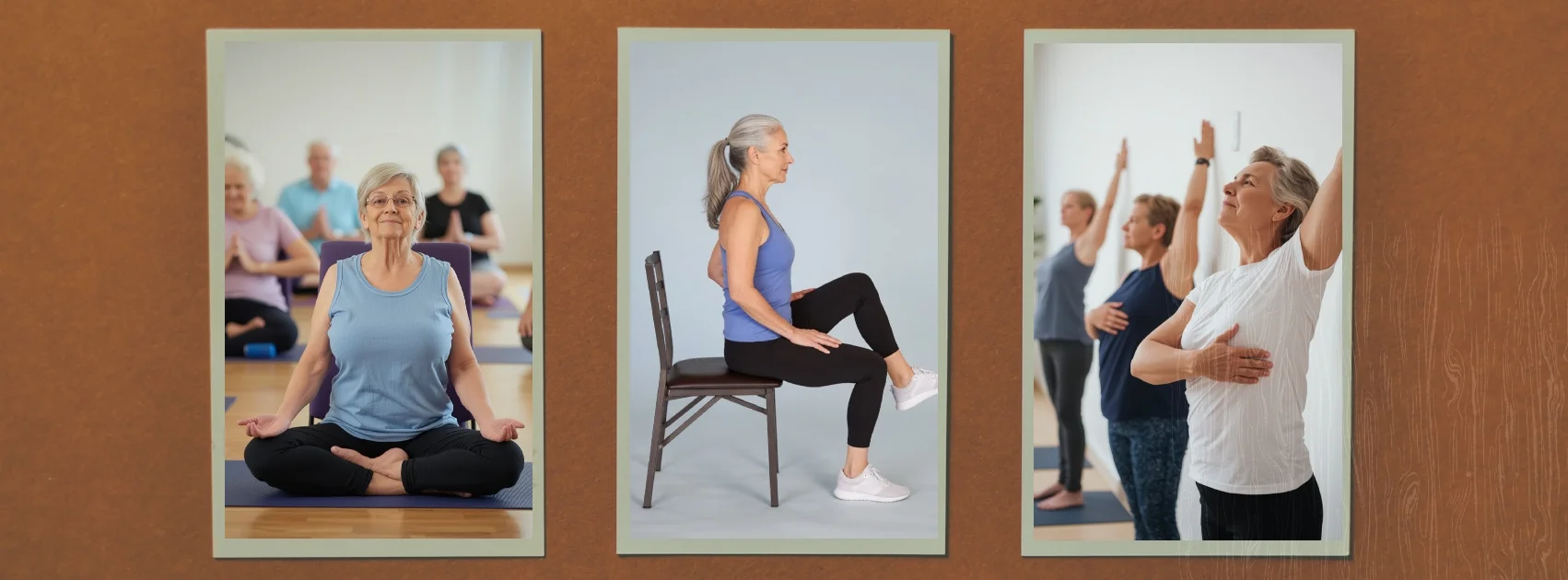Flexibility and core strength, yoga for seniors