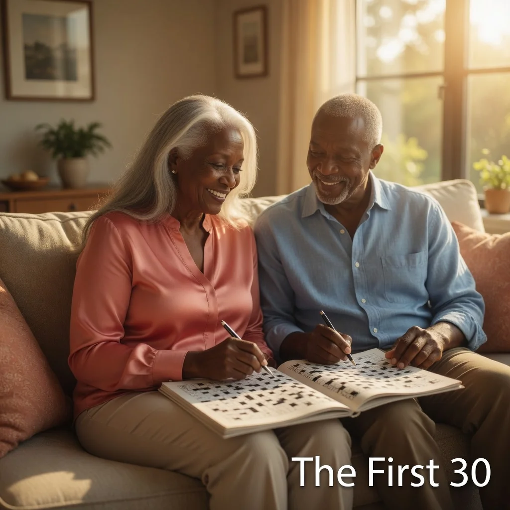 Seniors playing