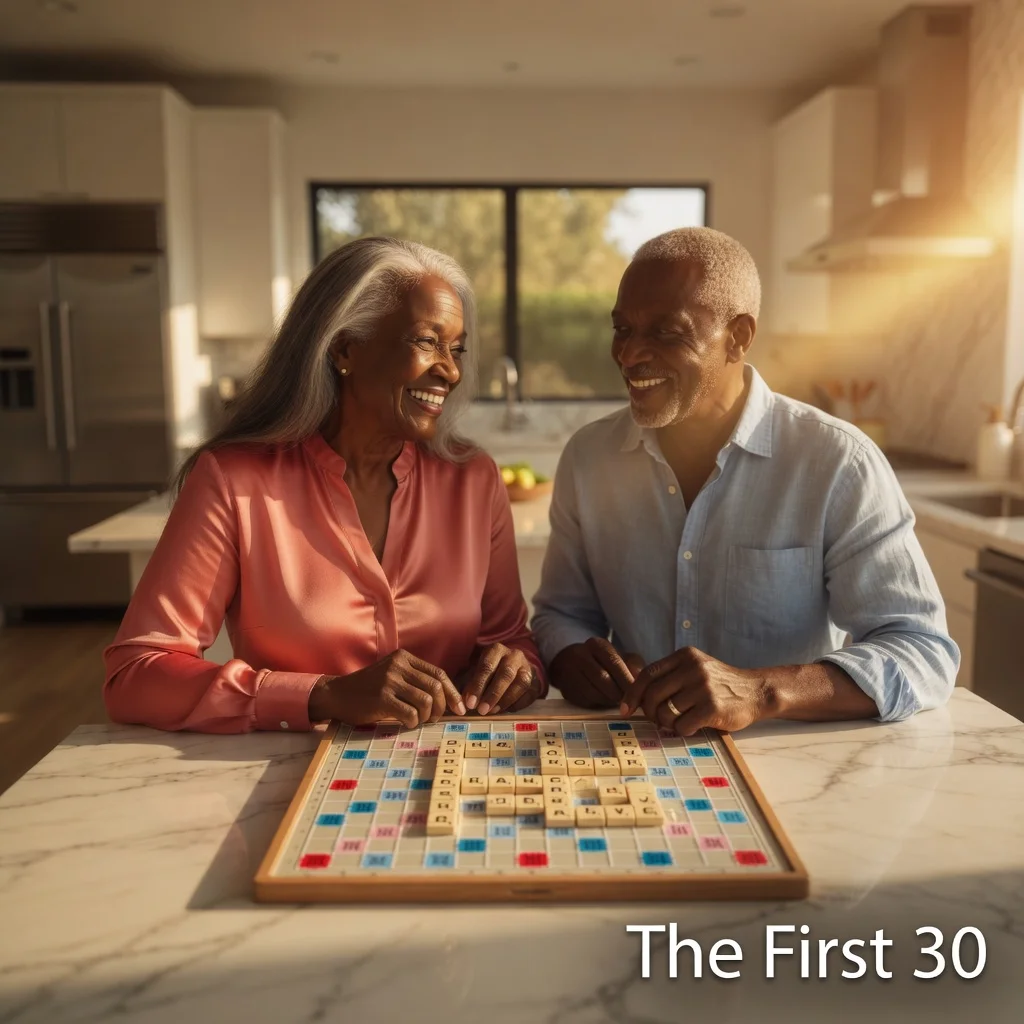 Seniors playing
