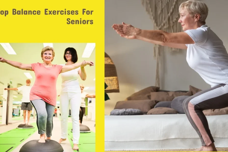 Balance Exercises For Seniors