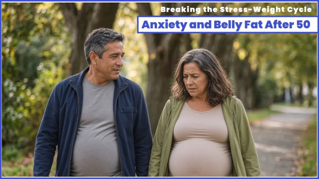 Anxiety and Belly Fat After 50