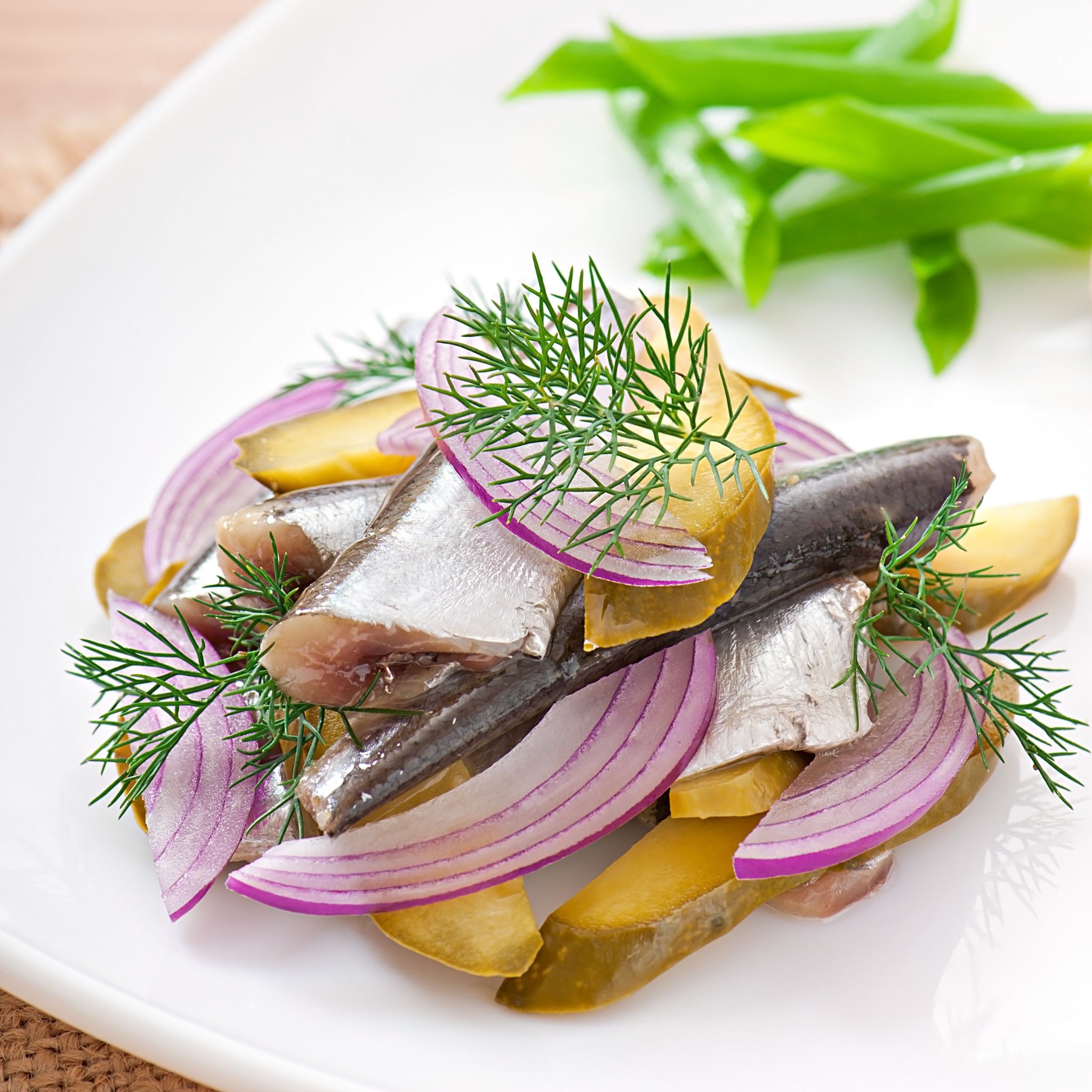 Dill Pickled Herring Salad