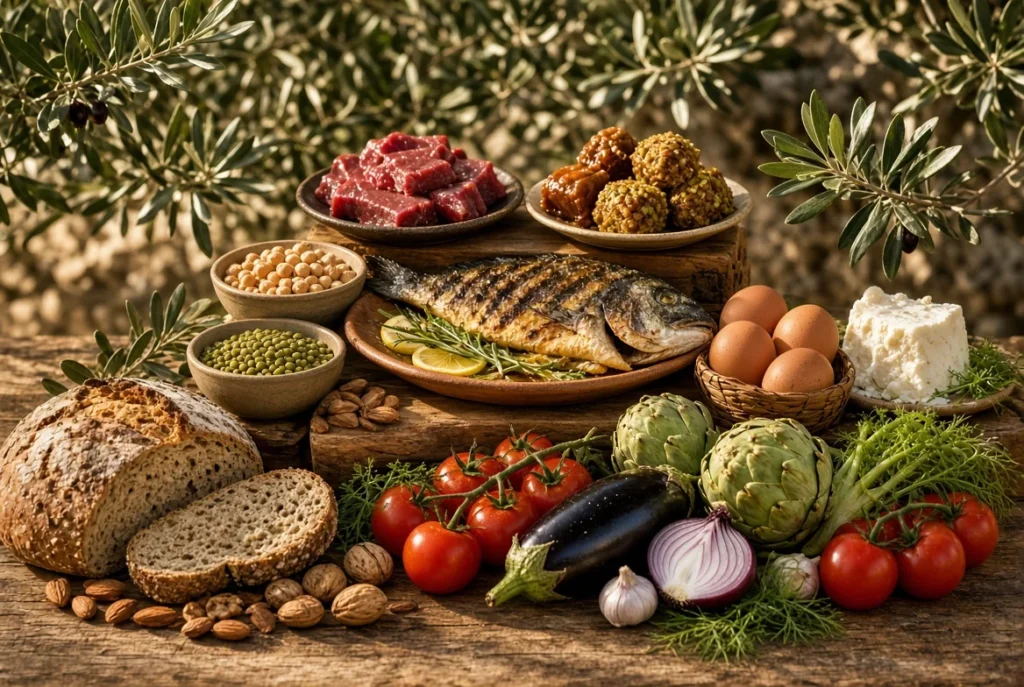 Pirámide de la Dieta Mediterránea
